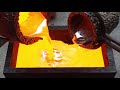 Mixing molten Copper and Aluminum