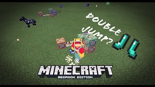 How to Double Jump ✓ Minecraft Bedrock