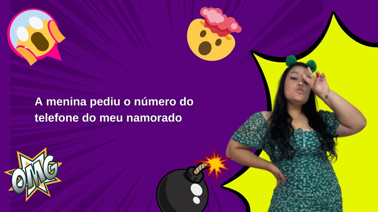 A menina pediu o número do meu namorado #fofoca #fypシ゚viral