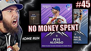 PETE ALONSO HOMERUN DERBY IN RANKED! No Money Spent #45 MLB The Show 21 Diamond Dynasty!