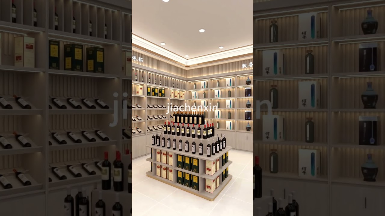 the layout of the liquor shop 3  