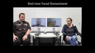 Real-time Expression Transfer for Facial Reenactment