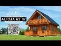 Budowa domku drewnianego alicja  wooden house assembly