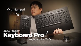 3Dconnexion Keyboard Pro with Numpad - Made for CAD, AEC Professionals, and Creatives screenshot 2