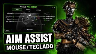 AIM ASSIST para MOUSE e TECLADO GRÁTIS!? (SEM DELAY) 🔥✅