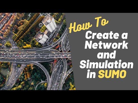 How To Create a Network and Simulation in SUMO