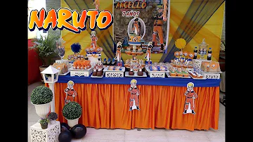 Como decorar uma festa infantil tema Naruto?