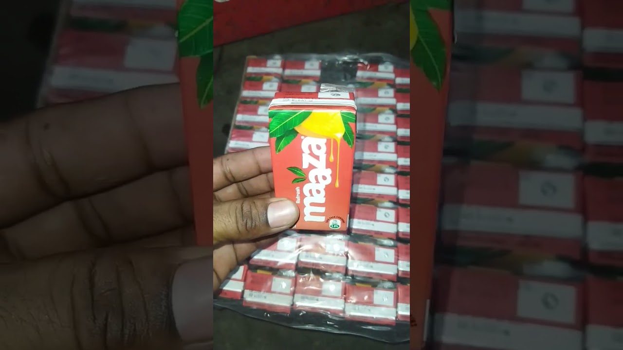 maaza Tetra Pack 125 ml cooldrink new wholesale price 2026 - YouTube