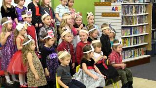 Luke's Preschool Christmas Program 2013
