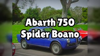 Photos of the Abarth 750 Spider Boano | Not A Review! Fiat Abarth 750 Spider