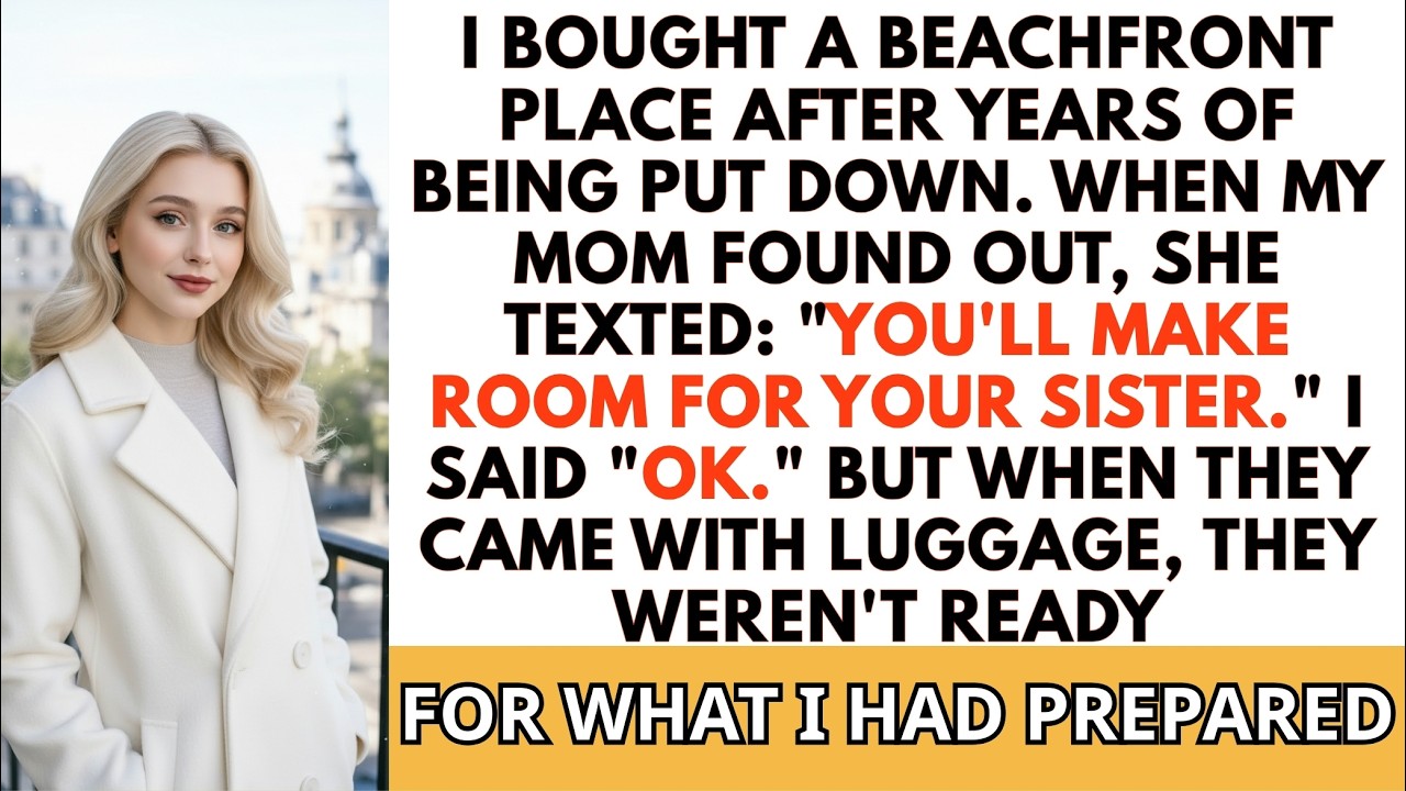 Мои родители без моего разрешения привезли мою сестру к себе, но они не были готовы к моему ответу.