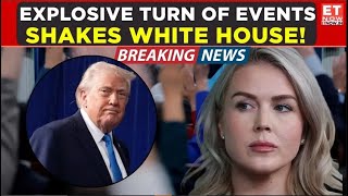 Download Lagu White House Shaken As Karoline Snaps, Fiery Outburst Sparks Chaos \u0026 Massive Conflict | US News MP3