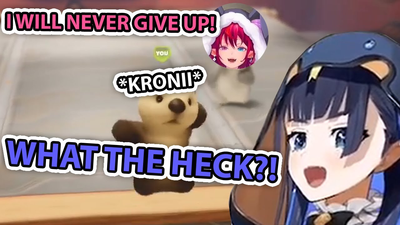 IRyS returns from the dead to defeat Kronii, *Boss music starts playing*