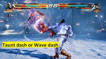 Taunt dash or wave dash