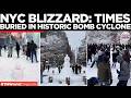 NEW YORK FROZEN: 20 Inches of Snow Covers Big Apple in Historic 2026 Blizzard | World News