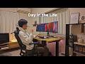 A Day In The Life | 朝カフェで読書、ショッピング、ジムでワークアウト、夜はゲームタイムの1日