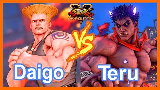 SFV Daigo (Guile) VS Teru (Kage)