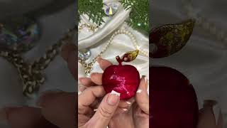 Это яблочко🍎 покарило мое сердечко❤️ #смола #resin #обучение #resinart #игрушки #handmade