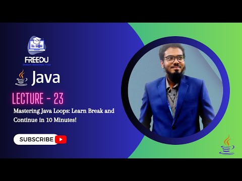 Mastering Java Loops Learn Break and Continue in 10 Minutes! || Bangla