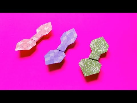 cara-membuat-pita-untuk-dasi-dari-kertas-origami-part-1---kerajinan-tangan-dari-kertas-origami