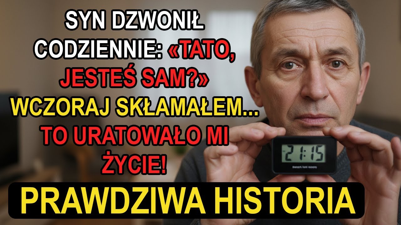 SYN CO WIECZÓR SPRAWDZAŁ, CZY JESTEM SAM. KIEDY RAZ SKŁAMAŁEM – ZACZĘŁO SIĘ PIEKŁO...