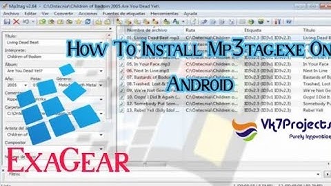 How To Install Mp3tag V2.74a On Android [2022] || Exagear Windows Emulator || Vk7projects #exagear