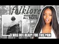 FIRST TIME REACTING TO TAYLOR SWIFT FOLKLORE FULL ALBUM ANALYSIS FIRST TIME REACTING TO TAYLOR SWIFT FOLKLORE FULL ALBUM ANALYSIS