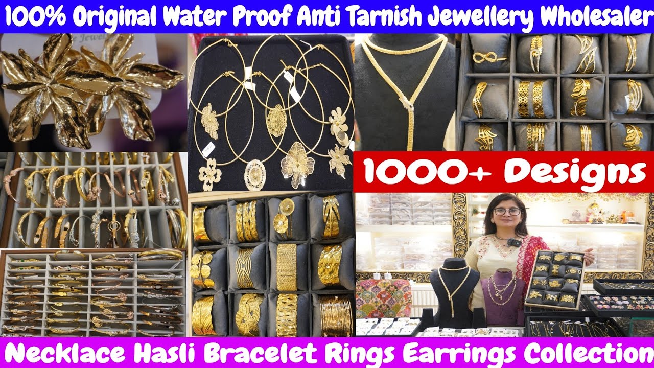 Anti Tarnish Jewellery Stainless Steel Importer | Exclusive Designer Real Anti Tarnish jewellery
