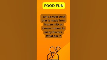 Fun Riddle: Guess the Sweet Frozen Treat | Brain Teaser Quiz  #riddles #dailyquiz #riddlejourney