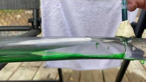 Visualization of the no-slip condition.