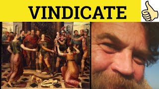 🔵 Vindication Meaning - Vindicate Examples - Vindicated Definition- Vindicating Examples Vindication