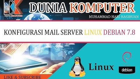 Konfigurasi Mail Server (Squirrelmail) Linux Debian 7 Virtualbox Part 5