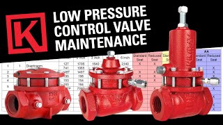 How to Repair Kimray Low Pressure Control Valves (ABC2, EUA3 & EUA) (Adjustable, Direct & Reverse)