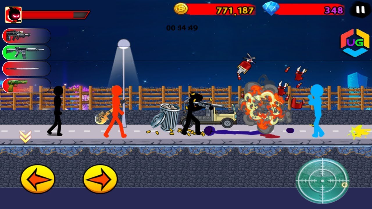 Anger Stickman Fight:Warriors::Appstore for Android