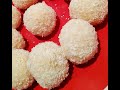 Instant Coconut Ladoo with condensed milk  (in just 10 minutes)