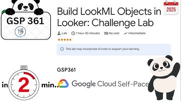 Build LookML Objects in Looker: Challenge Lab | #qwiklabs | Google Cloud Lab Solution | #GSP361 new