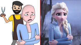 Frozen 2 Funny Drawing Meme | Try Not To Laugh 😂