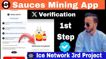 Sauces World X Verification || Sauces Twitter Verification || Sauces Ice Open Network 3rd Project