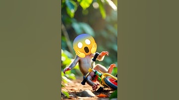 Mummy save baby monkey|funny short video ​mom had enough #funny​​ #fypシ​​ #scrolling​​  #birdtrend​​