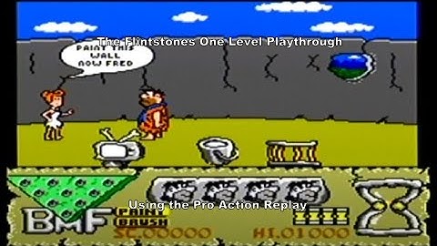 The Flintstones One Level Playthrough on Master System