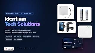 RFID Manufacturer in India — Readers, Tags & Software | BIS & WPC Certified | Identium