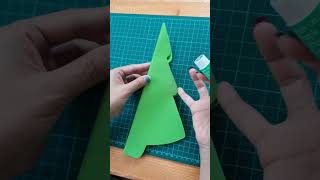 DIY ต้นคริสต์มาสกระดาษ | 3D Paper Chrismas Tree