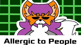 [Flipaclip] Allergic to people Meme (OC)