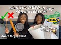 WHAT YOU ACTUALLY NEED TO BUY FOR UNIVERSITY!! | Jessie & Jessica