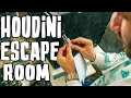 Solving The Houdini ESCAPE Room!!