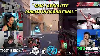 FNS, Shanks, Tarik & Sliggy Reacts to G2 vs LEV INSANE Moments in VCT Stage 1 Playoffs Grand Final