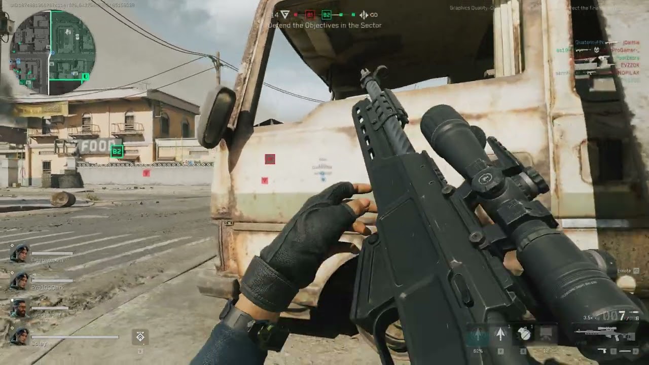 Sniping on Delta force