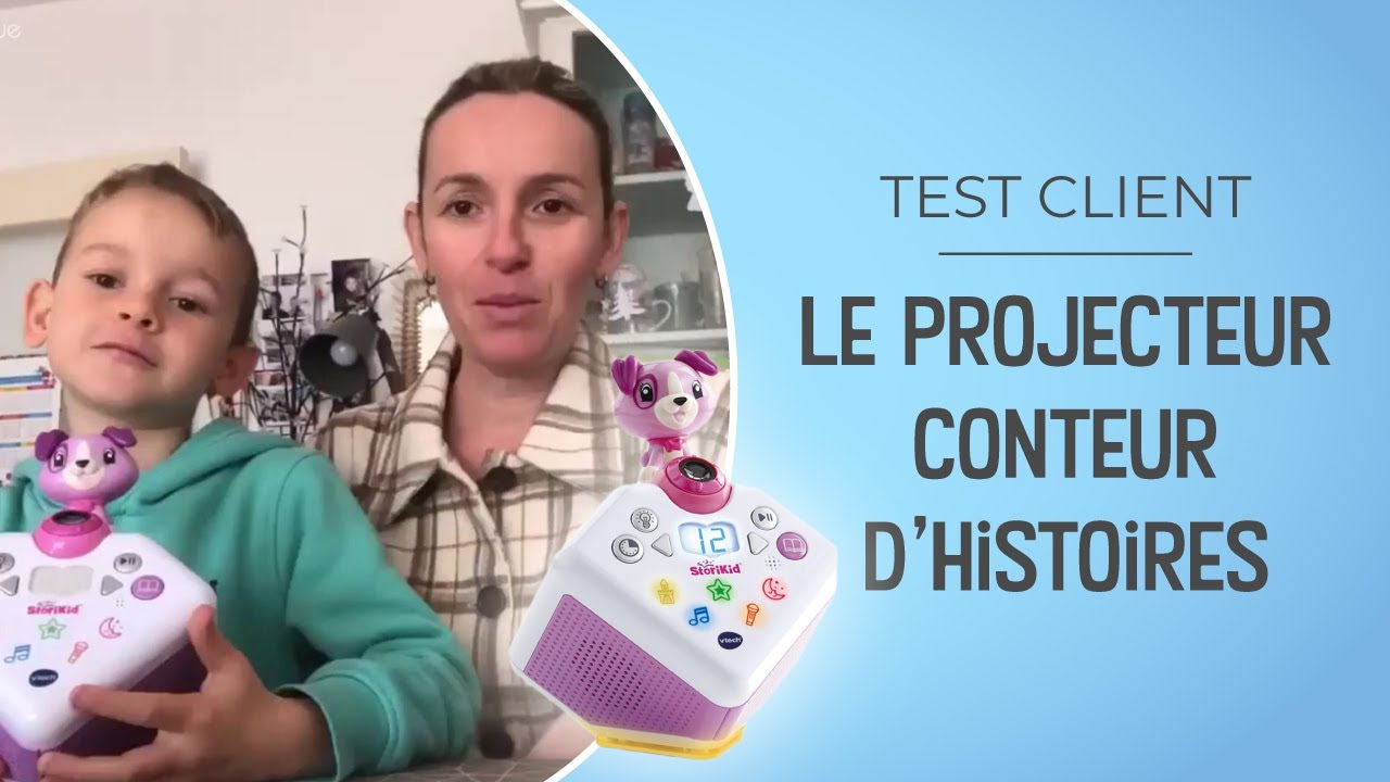 Le Projecteur Conteur D Histoires Storikid De Vtech Berceau Magique Youtube