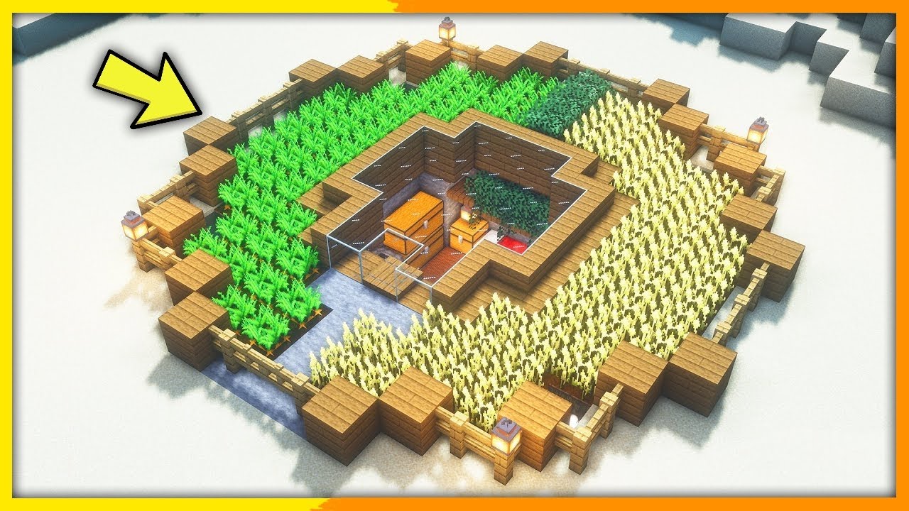 How to Build a Minecraft Underground Base Tutorial (Easy) Survival ...