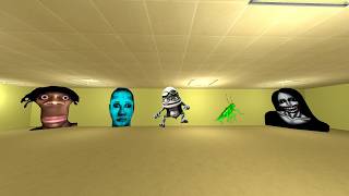 unlimited nextbots in backrooms in garrys mod #Gmod_#Nextbots_#Criminal_Gmod